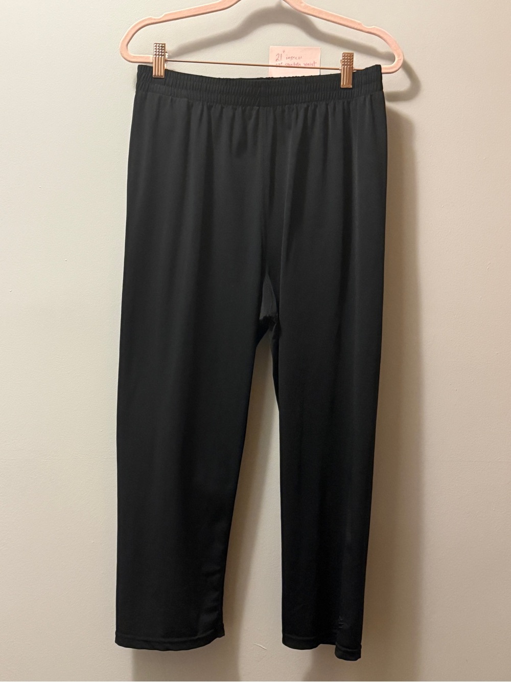 Coolibar UPF 50+ Sun Protection Capri Pants Black Size XXL Pull-On